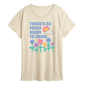 Women's - Instant Message - So Much Room To Grow Short Sleeve Graphic T-Shirt - 1 of 4