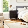 SKRAN Nightstands Set Of 2, 2 Drawer Dresser For Bedroom Night Stand Small Nightstands End Table With Fabric Drawers Modern For Bedroom,Closet - 4 of 4