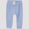 Carter's Just One You® Baby Boys' 4pc Striped Top and Bottom Set - Blue/Brown - 3 of 4