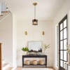 Parrot Uncle 5" Modern 1-Light Gold Pendant Ceiling Light - 3 of 4