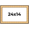 PosterPalooza | Traditional Gold Picture Frame - UV Acrylic, Backing Board, Hanging Hardware Included - 2 of 4