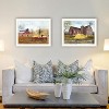 2Piece Vignette Autumn Blessings Farm Life White Framed Wall Art for Living Room,Bedroom Wall Art Print for Home Decor by Billy Jacobs - 2 of 4