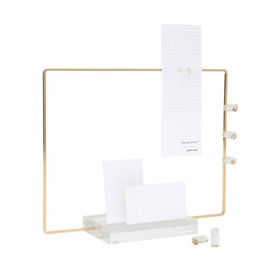 gold desk organizer target