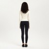 Anna-Kaci Active Women's Ribbed Long Sleeve Fitted Top with Crew Neck and Thumbhole Cuffs - 3 of 4