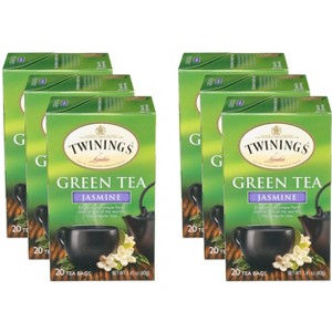 Twinings Green Tea with Jasmine - Case of 6 - 20 Bags - 1 of 3