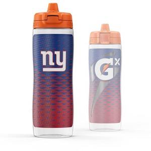 NFL New York Giants Gatorade Gx Plastic Water Bottle - 30oz - 1 of 4