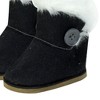 Sophia’s Button Ewe Boots for 18” Dolls, Black - 2 of 3