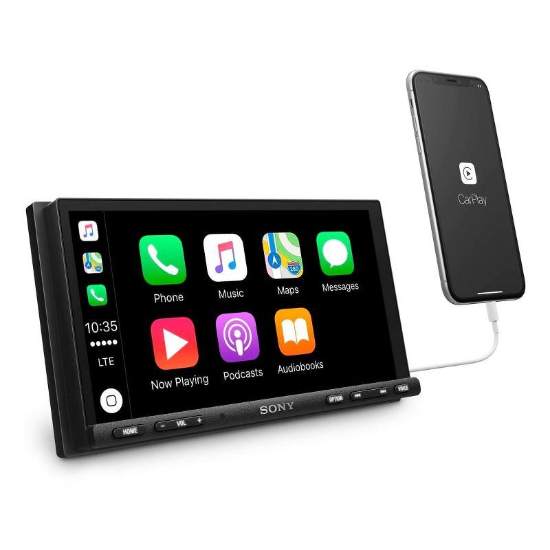 Sony Mobile XAV-AX7000 6.95" Apple CarPlay & Android Auto Digital Media Receiver., 4 of 10