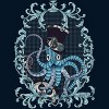 Boy's Design By Humans Steampunk Octopus By paviash T-Shirt - 2 of 3