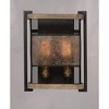 Maxim Lighting Boundry 2 - Light Wall Light in  Black/Barn Wood/Antique Brass - 2 of 3