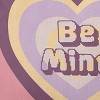 16"x16" Valentine's Day Be Mine Square Throw Pillow Pink Icing - e by design - 2 of 4