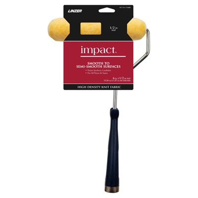 Linzer Better 6 in. W Mini Trim Roller with Frame Threaded End (Case of 6)