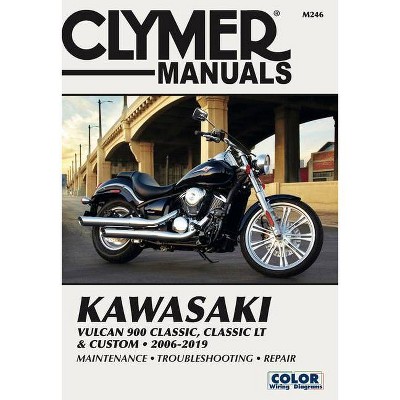 Kawasaki Vulcan 900 Classic, Classic LT & Custom 2006 - 2019 - (Clymer Manuals) by  Editors of Haynes Manuals (Paperback)