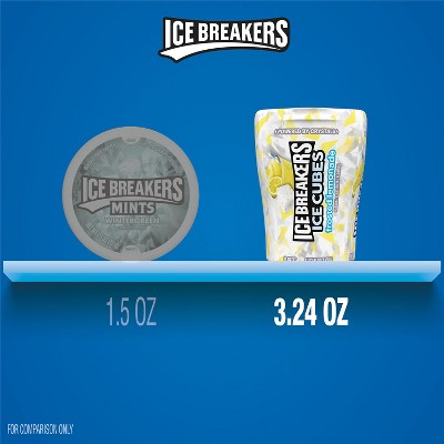 Ice Breakers Ice Cubes Frosted Lemonade Chewing Gum - 3.24oz