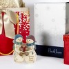 Pavilion Gift Company - Baking Spirits  - 4.5" Snowcouple Holding a Gingerbread Man  - Decorative Objects - 4 of 4
