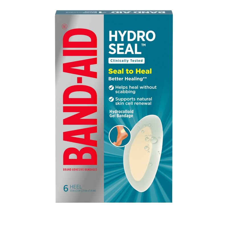 Band-Aid Brand Hydro Seal Adhesive Bandages for Heel Blisters - 6ct, 4 of 9