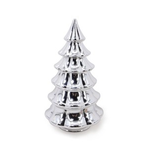 Large Metallic Glass Trees Silver - Bullseye's Playground™ - 1 of 3