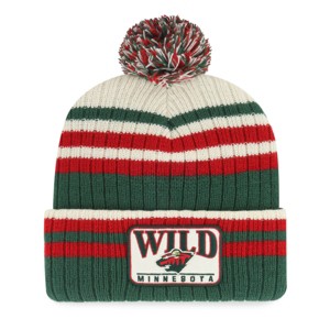 NHL Minnesota Wild Streak Knit Beanie - 1 of 2