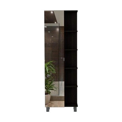 NicBex 4 Shelves File Cabinet with Double Doors,Office Cabinet with Spacious Tier-Shelving Design,Modern Cabinet,Filing Cabinet for Home Office