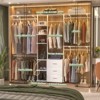 Besiost Heavy-duty Garment Rack Closet Organizer with Tower Shelving - 4 of 4