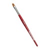 da Vinci COSMOTOP-SPIN Silkpainting Brush, Synthetic, Watercolor, Flat, Size 8 - 3 of 3