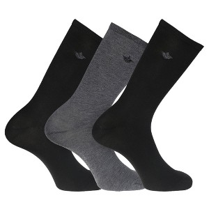 Dockers Men's Socks & Hosiery - 3-Pack Flat Knit Athletic and Crew Socks for Men - 1 of 4