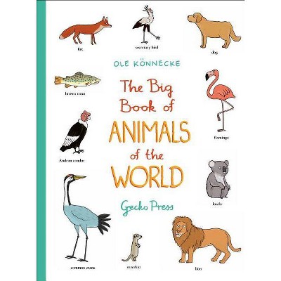 The Big Book of Animals of the World - by  Ole Könnecke (Board Book)