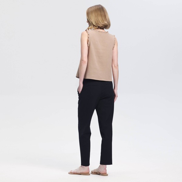 Top de Gasa Arrugada con Amarre al Frente para Mujer - A New Day™ 6