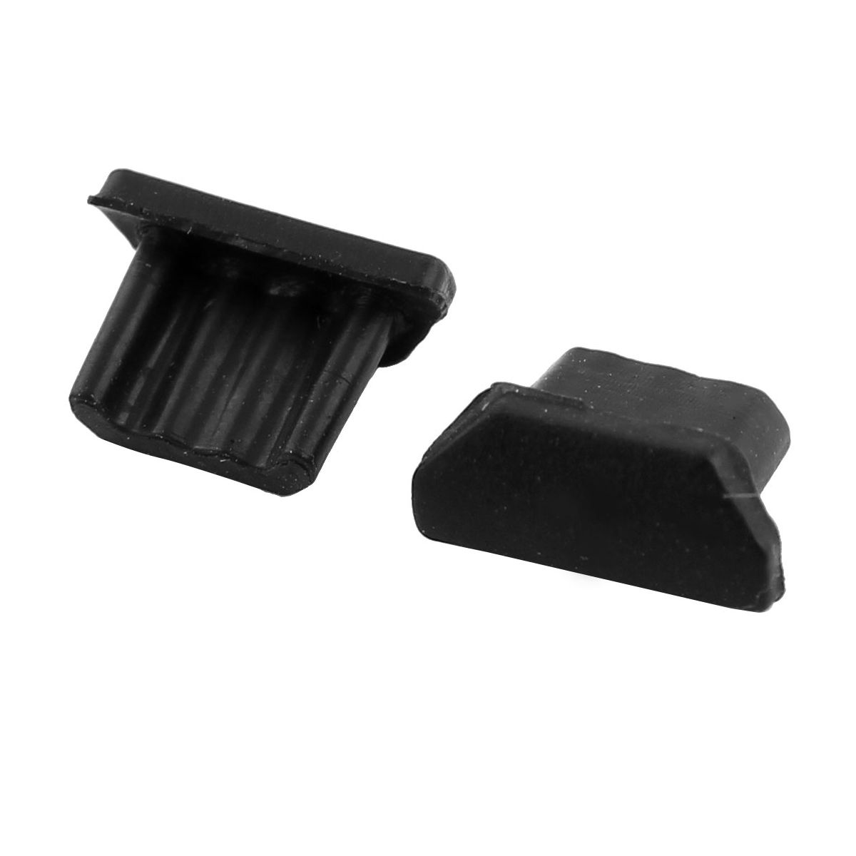 Unique Bargains Rubber Anti Dust Micro USB Port Speaker Repair Accessories Black 20 Pcs - thumbnail 2