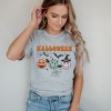 Simply Sage Market Women's Halloween Smiley Faces Short Sleeve Graphic Tee - 2 of 3