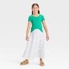 Girls' Short Sleeve Textured T-Shirt - Cat & Jack™ - 3 of 3