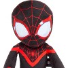 Marvel Plush Talkers Miles Morales Soft Toy, 11.75" Collectible Figure with Sounds & Phrases - 4 of 4