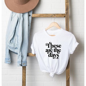 Simply Sage Market Women's These Are The Days Short Sleeve Graphic Tee - 1 of 1