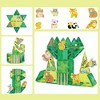 PICASSO-TILES Magnetic Tiles for Kids, 48PCS Forest Theme, Construction STEM Building Blocks Educational Toy - 4 of 4