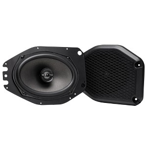 MB Quart JC1-169SB Two Rear 6x9 Inch Coaxial Speaker Upgrade Compatible With Wrangler And Gladiator 2018+ - 1 of 4