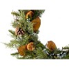 Red Co 26-inch Artificial Light-Up Christmas Wreath with Oranges Battery-Operated - 4 of 4