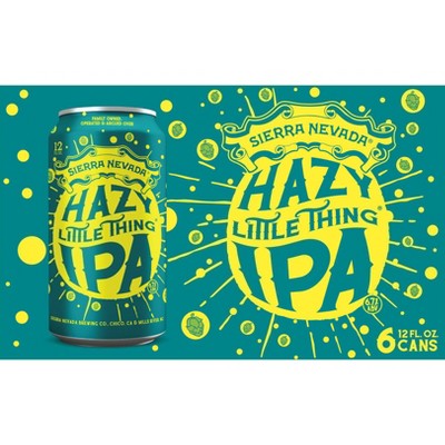 Sierra Nevada Hazy Little Thing IPA Beer - 6pk/12 fl oz Cans