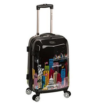 Rockland Departure Hardside Spinner Wheel Luggage America Carry-On 20"