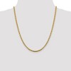 Black Bow Jewelry 3.5mm, 14k Yellow Gold Hollow Round Box Chain Necklace - 2 of 4
