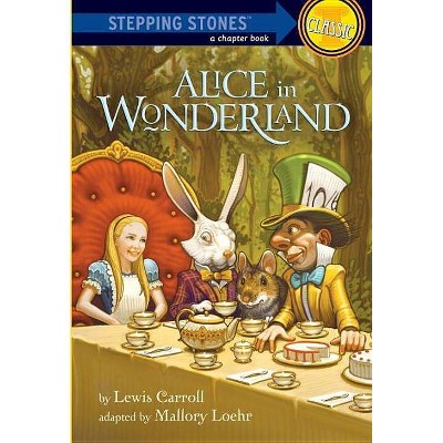 Alice in Wonderland - (Stepping Stone Book(tm)) by  Lewis Carroll (Paperback)