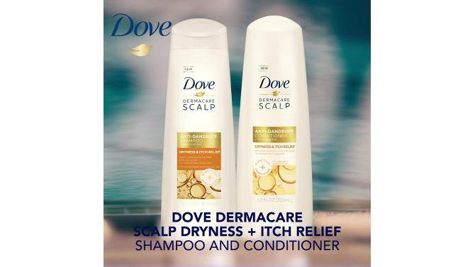 Dove Beauty Dermacare Anti-Dandruff Conditioner - 12 fl oz, 2 of 10, play video