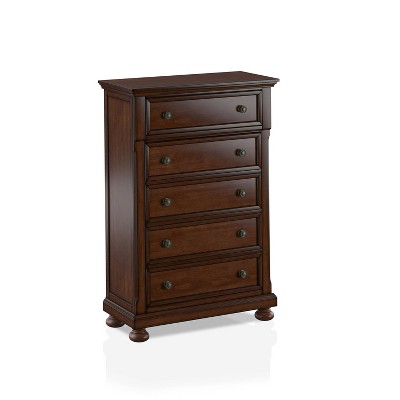 Treehouse Furniture Charterhouse Red Chest Drawers