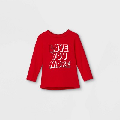 red valentines day shirt