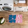 Stupell Industries Midcentury Flower Symmetry Printed Plush Bath Mat And Bath Rug, Design By Aralma, 18"X30" - 4 of 4