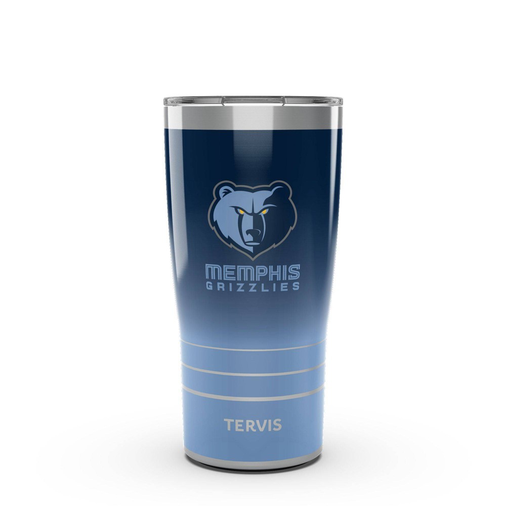 Photos - Glass NBA Memphis Grizzlies 20oz Ombre Stainless Steel Tumbler