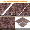 KTMBDW Plastic Interlocking Deck Tiles, 44 Pack , 12"x12" Waterproof Outdoor Flooring All Weather Use, Patio Floor Decking Tiles for Porch Backyard - 4 of 4