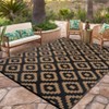 Outdoor Modern Reversible Erasable Area Rugs for Garden Backyard Large Portable Lightweight Plastic Straw Rug for Camping RV Auto Patio Picnic Mat - 4 of 4