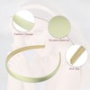 Unique Bargains Women's Fashion Solid Simple Satin Headbands 0.63" Wide 2 Pcs - 3 of 4