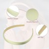 Unique Bargains Women's Fashion Solid Simple Satin Headbands 0.63" Wide 2 Pcs - image 3 of 4