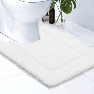 Deconovo Absorbent Non Slip Bathroom Rug Soft Plush Contour Mat - 1 of 4